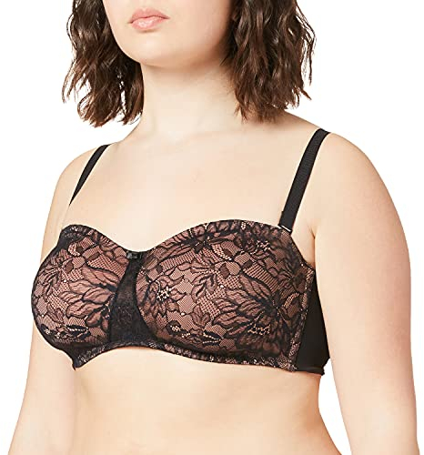Triumph Damen Amourette Charm WD Bügel-BH mit abnehmbaren Trägern, Black, 90C