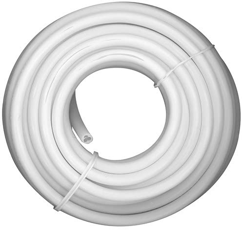 Kabel HO5VVF, 10 m, 2 x 1,5 mm², Weiß