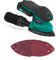 VONROC Ponceuse delta multifonction sans fil 20V – 6 feuilles abrasives, Batterie 2.0Ah et chargeur inclus - Sac de récupération de poussière - Sac de rangement
