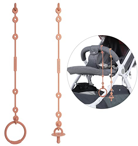 REOEWE Cup Catcher, Sicherheitsgurte Für Spielzeug, Lebensmittelqualität Silikon Trinkbecher Halteriemen Für Kinderwagen Hochstuhl Autositz Fechten, BPA-frei, 2er-Pack