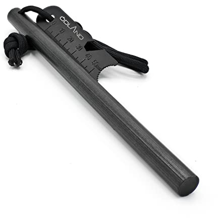 Ödland XXL Feuerstahl für einfaches Entzünden von Feuer - Ideal für Camping, Wandern & Survival-Trips (25 cm)