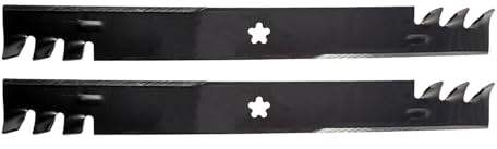 MAXPOWER EU-561739X Lame de Tondeuse á Gazon sur AYP/Husqvarna | remplace Le numéro de Fabrication 403107, 532403107, Noire