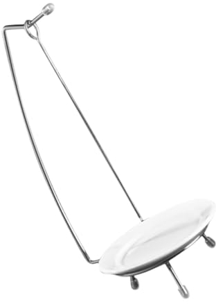 PRETYZOOM Brochette De Gril Avec Support Brochette Verticale En Acier Inoxydable Support De Broche Brésilien Support De Brochette De Barbecue Pour Tacos Shawarma Kebabs Four Fumeur Plats De