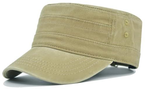 Sporgard Cadet Army Military Flat Top Caps, verstellbare Taktische Beanie-Baseballmütze für Herren