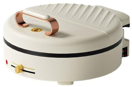 Elektrisk bakpanna med dubbelsidig oberoende uppvärmning ， djupare design för pannkakor, pizza, omeletter non-stick belagda