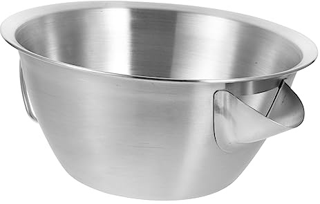 WATIIFUFU Bassine De Cuisson En Acier Inoxydable Saladier Porte-légumes Bassin De Nettoyage Alimentaire Multifonctionnel Bol Mélangeur Extra Large Bassin De Lavage Des Fruits Lavabo Silver