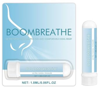 Aoseiens Nasal Stick, inhalateur nasal, soulagement des sinus et de la congestion, inhalateur à herbes pour soulager la muqueuse nasale, détente quotidienne et soulagement du stress, rafraîchissant