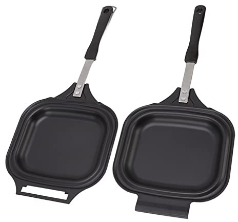 Pannake Pannake, Padella per Pancake in Ferro a Doppia Squadra Antiadere