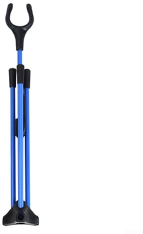 Support triangulaire pliable pour arc portable et léger pour la chasse (bleu)