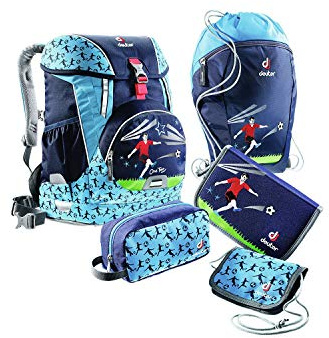 Deuter Satchel Set (Set of 5) OneTwo School Poliestere 20 Litro 40 x 30 x 22 cm (H/B/T) Bambino Cartelle (3880017)