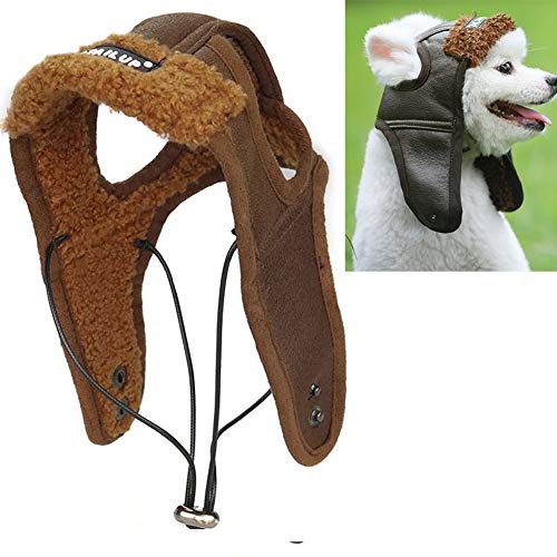 Egurs Hunde Mütze Winter Warm Hut für Kleine Mittel Groß Hunde XXL