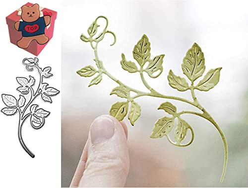 Stanzschablonen für Kartenherstellung, Frühlingsblatt, Blume, Party, Festival, Einladungskarte, Stanzschablonen für DIY, Scrapbooking, Album, dekorative Prägepapier-Stanzformen, Kartenherstellung