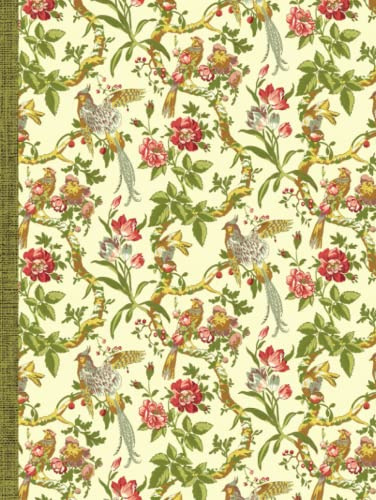 Notizbuch A4 * Hardcover liniert | 200 nummerierte Seiten + Inhaltsverzeichnis: Vintage Flower Edition | cremefarbenes Papier | 90g/m² | Kladde