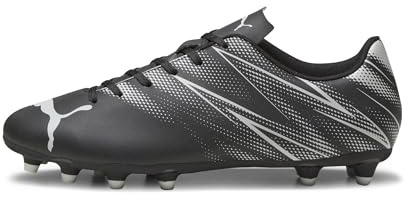 PUMA Herren Attacanto Fg/Ag Fußballschuhe, Puma Black Silver Mist, 42 EU