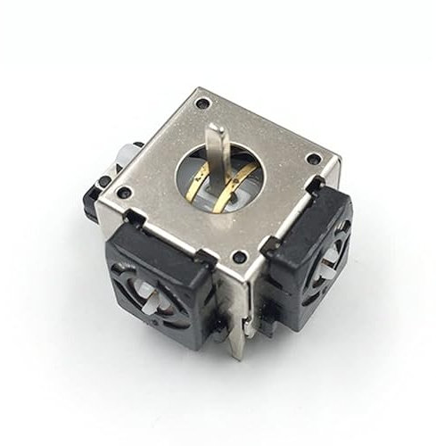 YANHAO [Parti di Videogiochi] 2 Pezzi for Xbox 360 Joystick 3D Stick analogici in Metallo Joystick analogico 3D for Controller PS2 Parte di Riparazione [Sostituire]