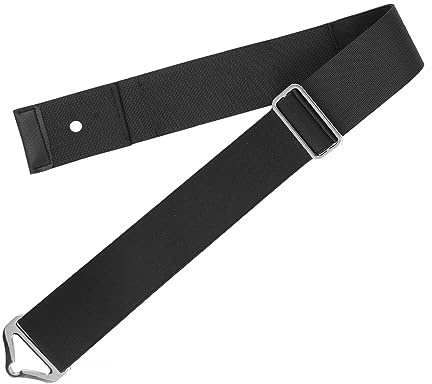 Gepäckgurte, 70-250cm Verstellbare Koffergurt, 5cm Breite, Elastizität Kofferband mit Verstellbare Legierung Schnallen für Reise, Schwarz