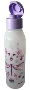 Tupperware Bouteille d'eau écologique Motif libellule Lavande 750 ml