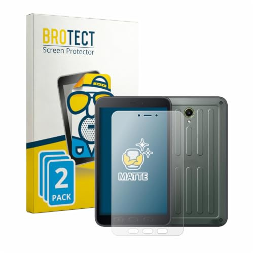 brotect Pellicola Protettiva per Samsung Galaxy Tab Active 5 | (ritratto) 2 Pezzi Opaca Protezione Schermo Made in Germany Anti-Riflesso Anti-Impronte Proteggi Schermo