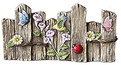 XLIHAWY Garteneinfassungen, Plastiklandschaft Steineffektzaun, Beeteinfassung Dekorativ Rasenzaunränder Zum Selbermachen Draussen Terrasse Balkon Gehweg Landschaftsbau (Farbe : Grün, Größe : 23.62x2
