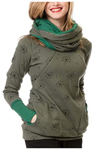 Pack Women Maternity Breastfeeding Jumper Hoodie Sweatershirt Top Maternity Blouse Cute Sweater Women (Green, S)