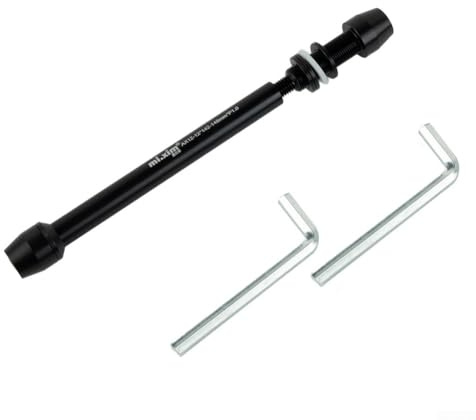 HEBEOT Adattatore per asse passante Turbo Trainer Adattatore per asse passante per bici da allenamento con perno passante 12 x 142-148 mm P1.0/P1.5/P1.75 sport indoor (P1.0)