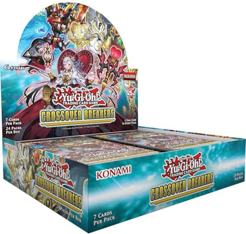 BANDAI Yu-Gi-Oh! Crossover Breakers Box - Collectible Card Game Booster Packs - 168 Pieces