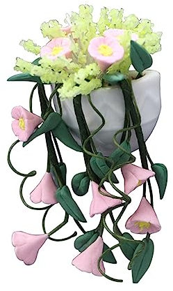 ifundom Miniature Plant Dollhouse Accessories Scale Hanging Greenery for Lifelike for Dollhouse Compact and Realistic Mini Plants