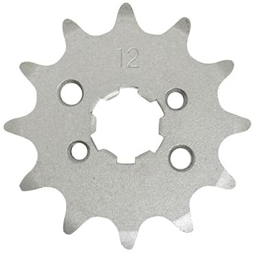 cyclingcolors pignone trasmissione catena moto ciclomotore compatibile con derbi senda 420 12 denti