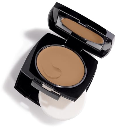 Avon Cream To Powder 3-in-1 Foundation, Concealer and Powder, Long Lasting Foundation Compact, Natural Looking Base that Lasts, SPF 15, 320G, Sun Beige