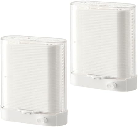 Uxsjakjsd Dispensador de Palillos de Hilo Dental (2 Cajas, 176 Unidades) - Palillos Superfinos - Almacenamiento Higiénico del Hilo Dental