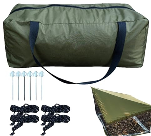 Camping awning, shelter without assembly, inner tent with mesh cover, for patio, garden, playground, picnic, sporting event, park, barbecue event