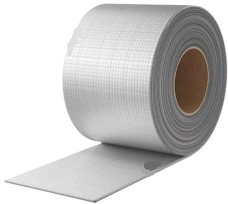 Värmeskyddstejp av aluminiumfolie, Aluminiumfolie Butyl Reparationstejp Silver Vattentät Högtemperatur Självhäftande Flera storlekar(50mmx1m)