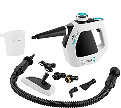 ETA Dampfreiniger Aquabelo - 1000W, 3 Bar, 220ml, 9x Zubehör