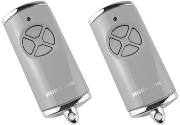 2x Hörmann HSE4 BS Classic Grau 4-Befehl Handsender BiSecur 868 MHz