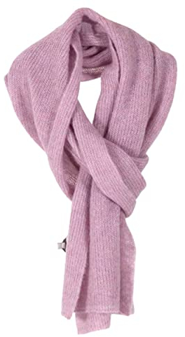 Blue Sportswear Damen Arka Knit Scarf Schal Outerwear Outdoor Freizeitschal Wollschal Orange Rosa Grün, Farbe:Rosa, Größe:One Size
