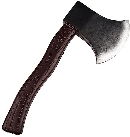 JNAWA Halloween Woodsman Axe Realistic Fake Axe Halloween Trick Props Party Fancy Dress Accessory False Hatchet for Adult Halloween Costume