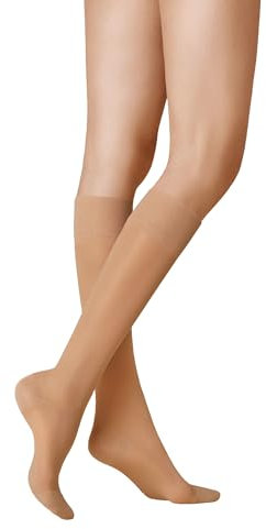 KUNERT Damen Kniestrümpfe Fly&Care® 40 effektive Stützwirkung Klasse III 40 DEN tan 1003 35-38