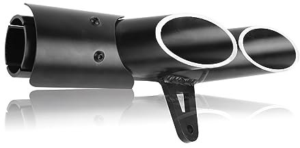ENLIGMA Motorräder Auspuffanlage Für CBR250RR 38mm-51mm Motorrad Dual-Outlet Auspuff Endrohr Schalldämpfer Rohr Motorrad Zubehör