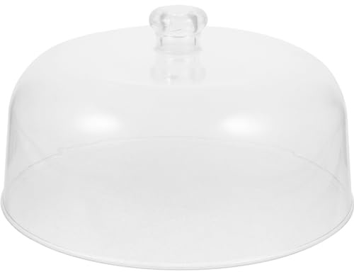 Luxshiny Acrylic Cake Dome Cover with Easy Lifting and Reusable Features, Protective Food Lid for Dessert Shop and Wedding Party Display