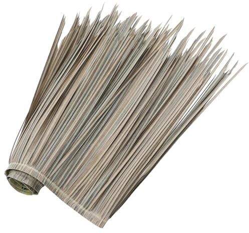 PAMINGONO Tetto Simulato Ignifugo per Giardino Pannelli di Decorazione Artificiale per e Paesaggistica per Gazebo Patio e Ristoranti