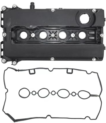 Asical Ventildeckel Zylinderkopfhaube Ersatz für Romeo 159/159 Sportwagon 1,8 MPI, Croma 1,8 16V, Astra/Corsa/Insignia/Signum/Zafira 1,6 Teilenummer 55564395 55558673