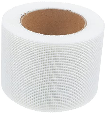 MUSISALY Nastro Autoadesivo Per Giunti Cartongesso Per Crepe e Fessure Pareti Resistente e Facile Da Usare Per Riparazioni Muro