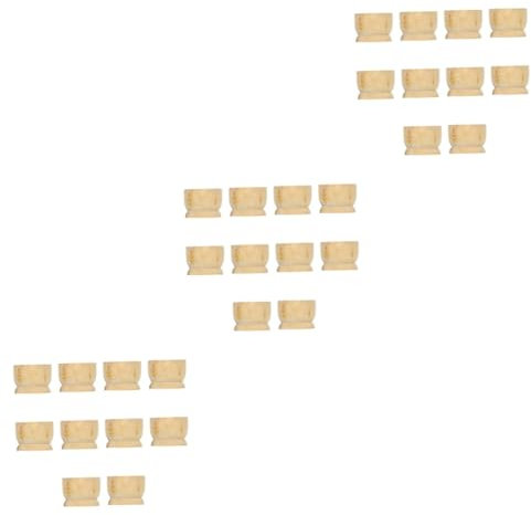 IMIKEYA Eierbecher Kinder 3 Sätze Eierschale Ostereier Basteln Eierhalter Ostern Geldgeschenke Zu Ostern Deckel Zappeln Werkzeug Pflanzenständer Eierbecher Aus Holz Tablett Hölzern 10 Stück * 3