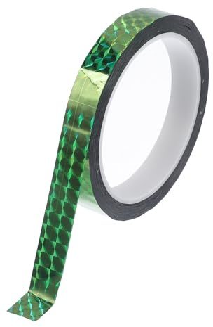 HEROFFIX Pin Stripe Tape 164.04ft x 0.47 Auto Streifen Pin Stripe Aufkleber für Auto, Motorrad und Boot, Racing Stripes DIY Sticker Laser Grün 1 Stk