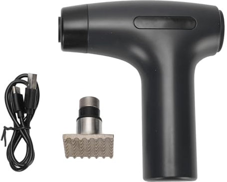 Servicio de Carne Eléctrica, Acero Inoxidable en Silencio Desmontable y Recargable Carne Eléctrica de Carne de Tensión de Carne para Ablandar Carne de Carne de Cerdo de Teta de