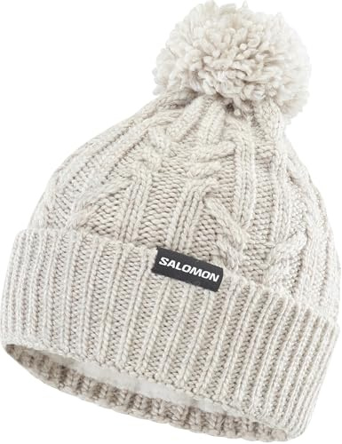 SALOMON Ivy Beanie, Gorro cálido para Senderismo, Trail Running y Deportes Outdoor para Unisexo
