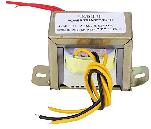 Transformateur De Puissance 12V 30W AC 220V Vers AC 12V Double Sortie Pour Amplificateur De 2 Carte Et Préamplificateur (94)
