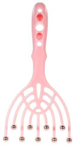 SOPOTUTU Massaggiatore Capelli Manuale Con Dita Artigliate e Sfere Rotolanti Per Massaggio Capelluto Antistress Relax e Stimolazione Circolazione Portatile e Facile Da Usare Per Sollievo Da