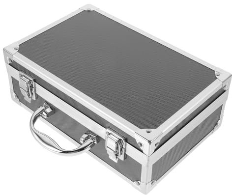 DOITOOL Boîte À Outils Portable En Aluminium 10.12X6.50X3.66In Mallette Compacte Avec Verrouillage Sécurisé Pour Rangement Et Transport D'Outils De Bricolage
