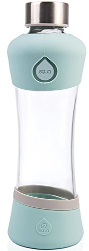 EQUA Bottiglia di vetro, AC M, Verde menta attiva., 550 ml